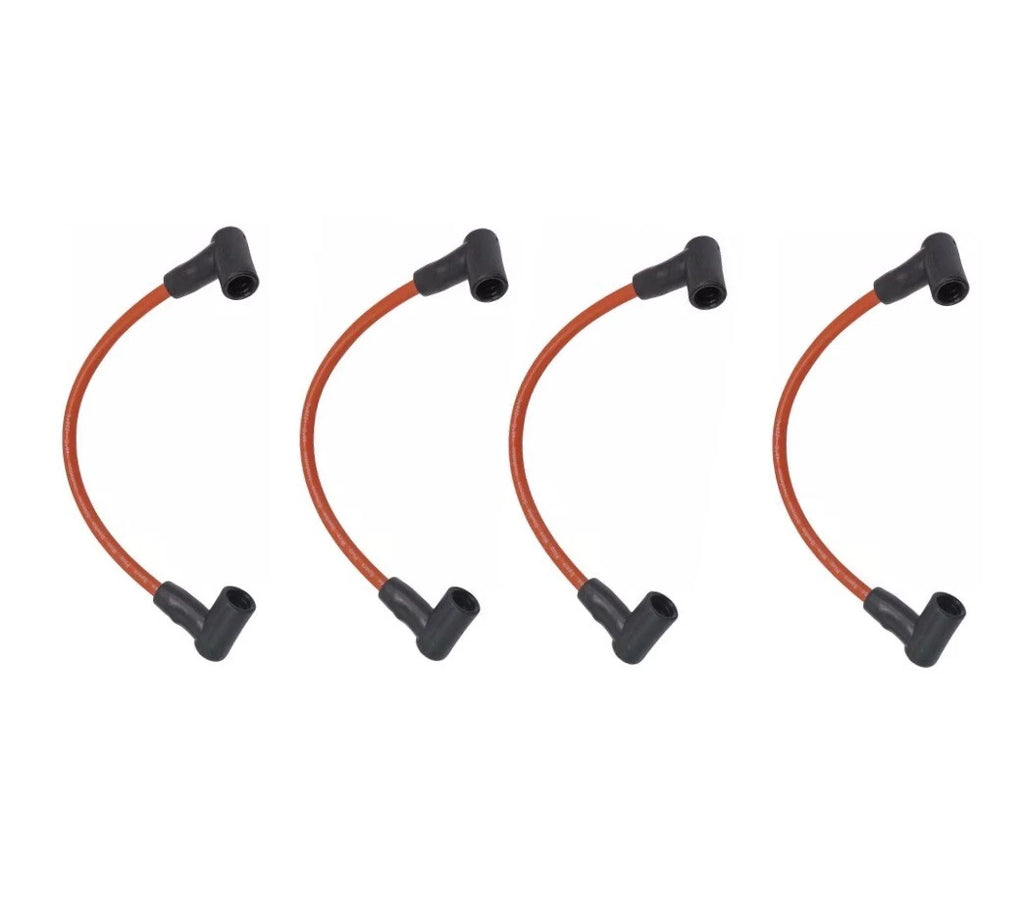 Set of 4 Spark Plug Ignition Coil Wires for Johnson Evinrude Outboard (582365)