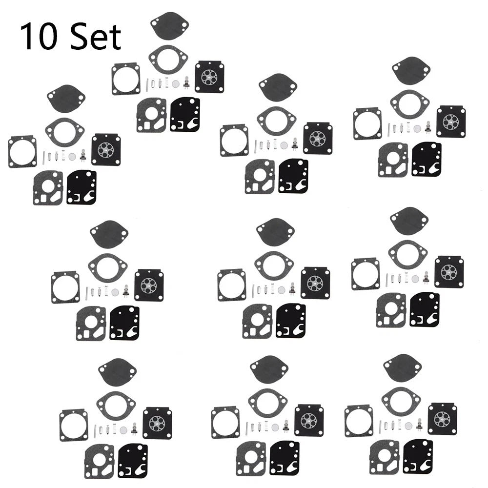 Set of 10 Carburetor Repair Kits for STIHL BR500 BR550 BR600 ZAMA RB-134