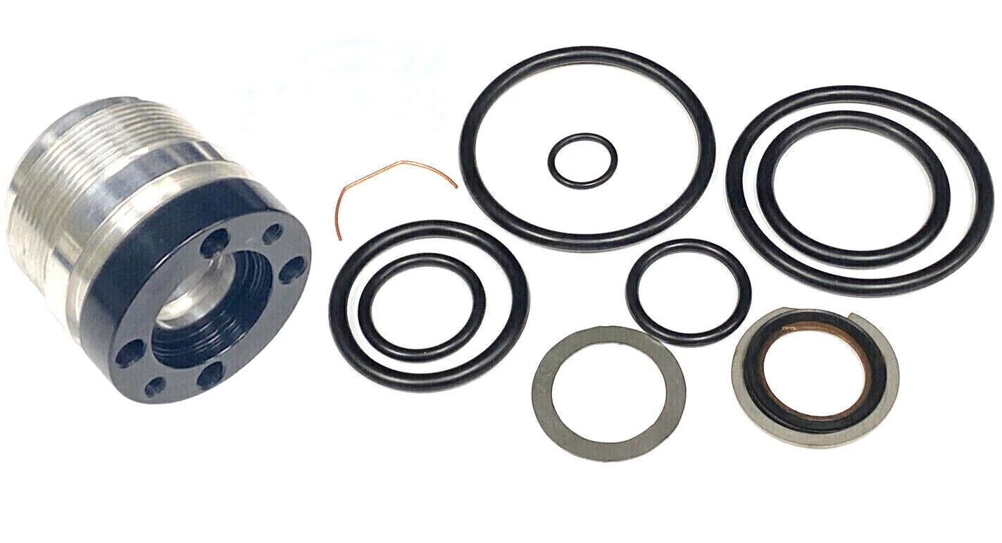 End Cap Trim Cylinder w/ Seals for Mercruiser R/MR/Alpha I Gen II Bravo (N/A)