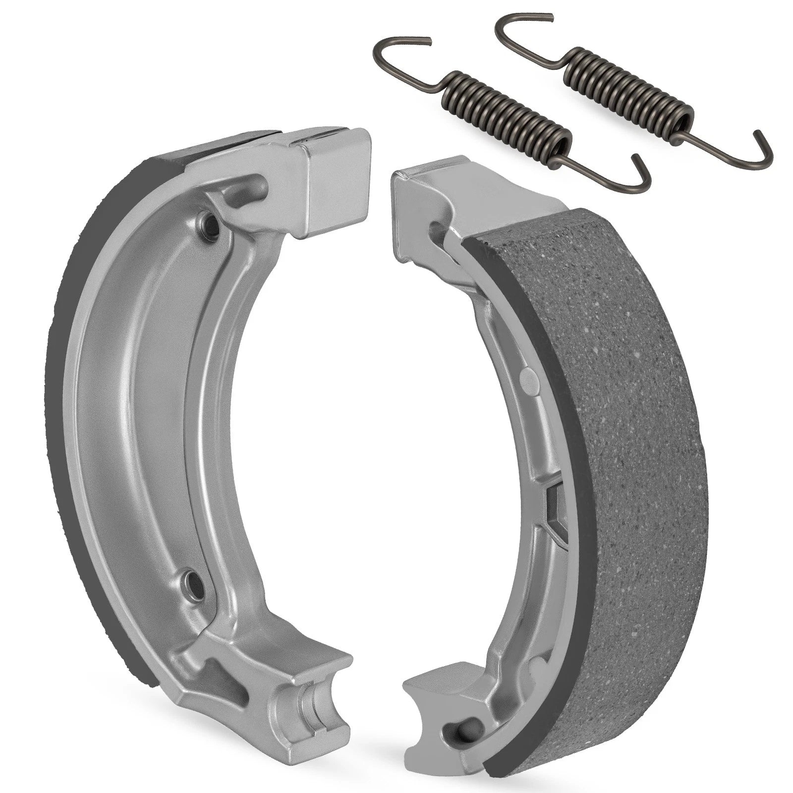 Brake Shoes w/Spring for Yamaha MJ2 MG1 MX80 MX100 U5 U7E YG1 YG5 YJ2 (1970–1980)