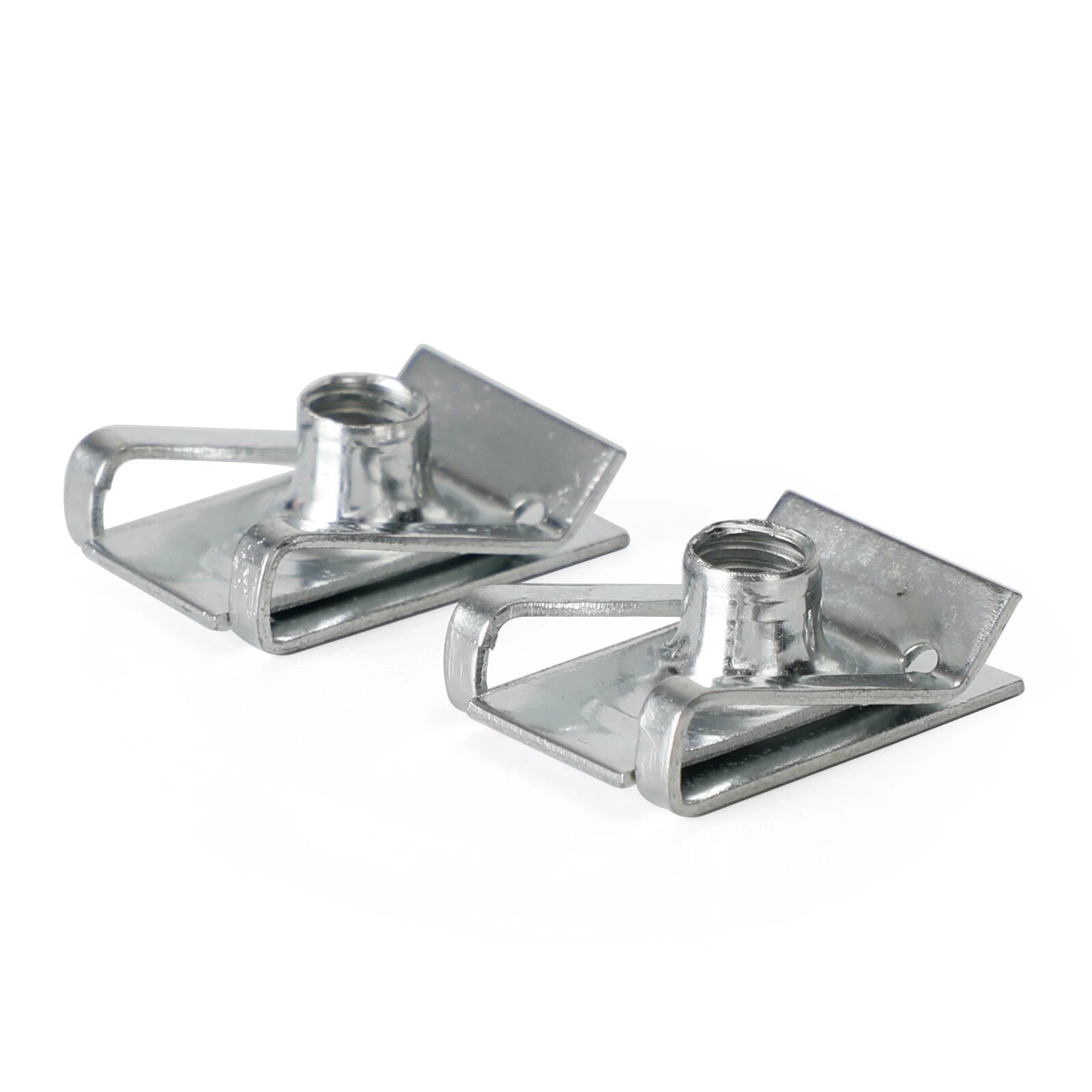 Set of 10 M6 Zinc Plated Spring Spire C Clips U Nuts Speedclips