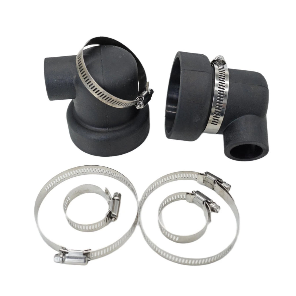 2X Heat Exchanger End Caps for Volvo Penta MD2030 (861920)