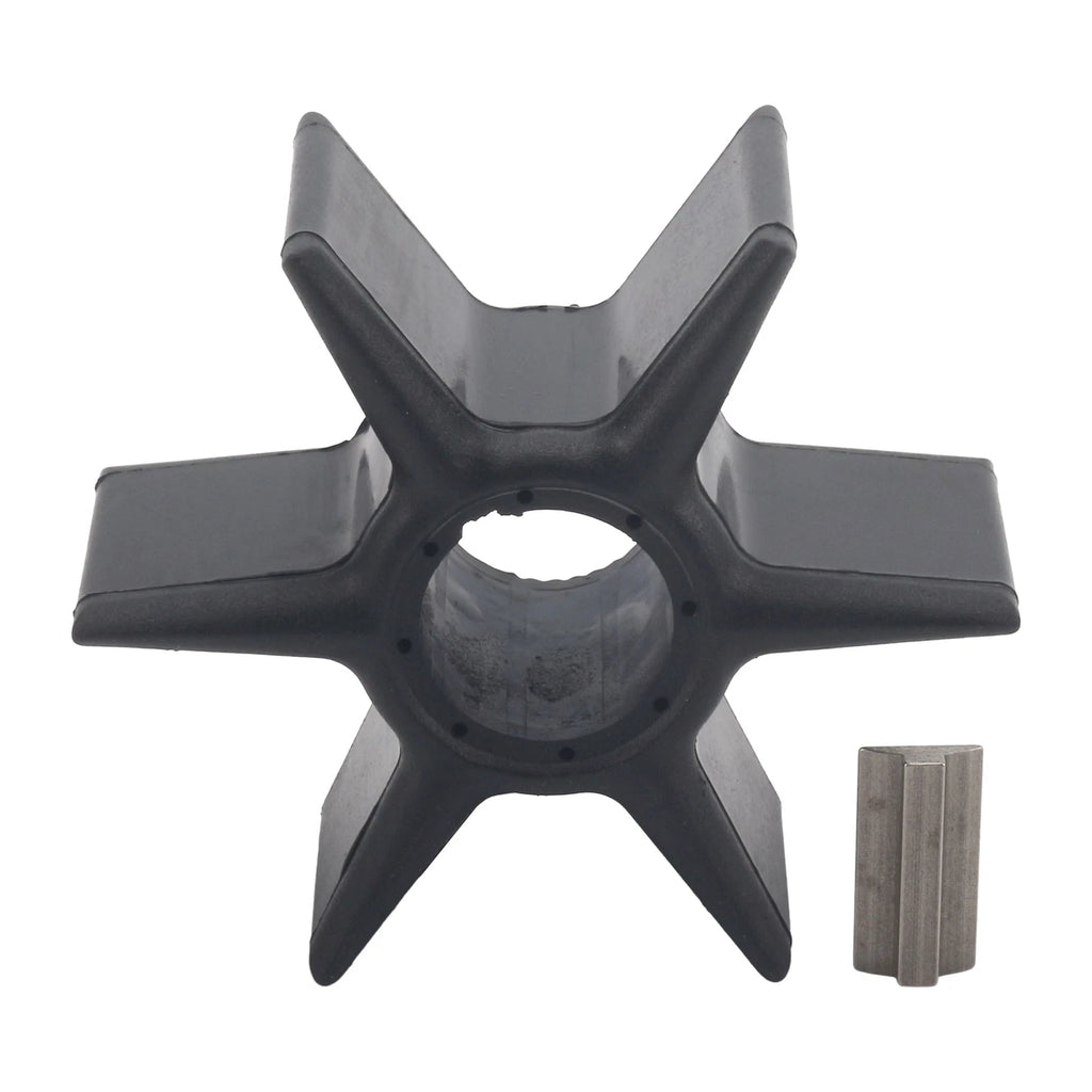 Water Pump Impeller w/ Key for Yamaha Outboard (6AW-44352-00, 6AW-44352-01)