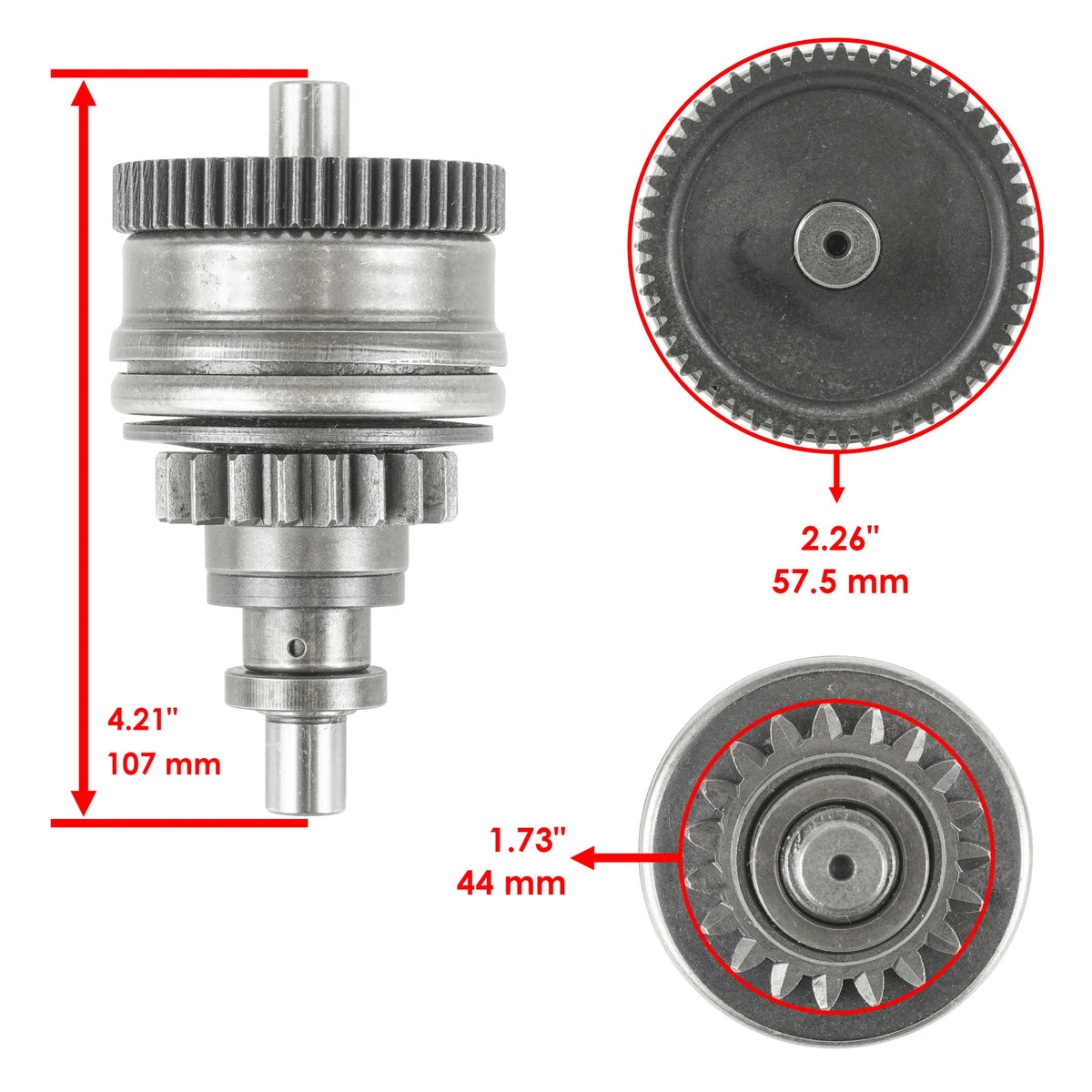 Starter & Drive for Seadoo GSX Ltd 951Cc 950 (1998–1999)