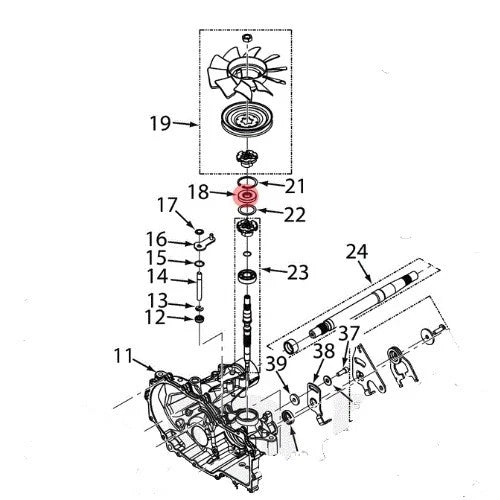 Lip Seal for Hydro Gear BDA BDP-10A PE PG PJ PK Series Pumps (51161, 50735)