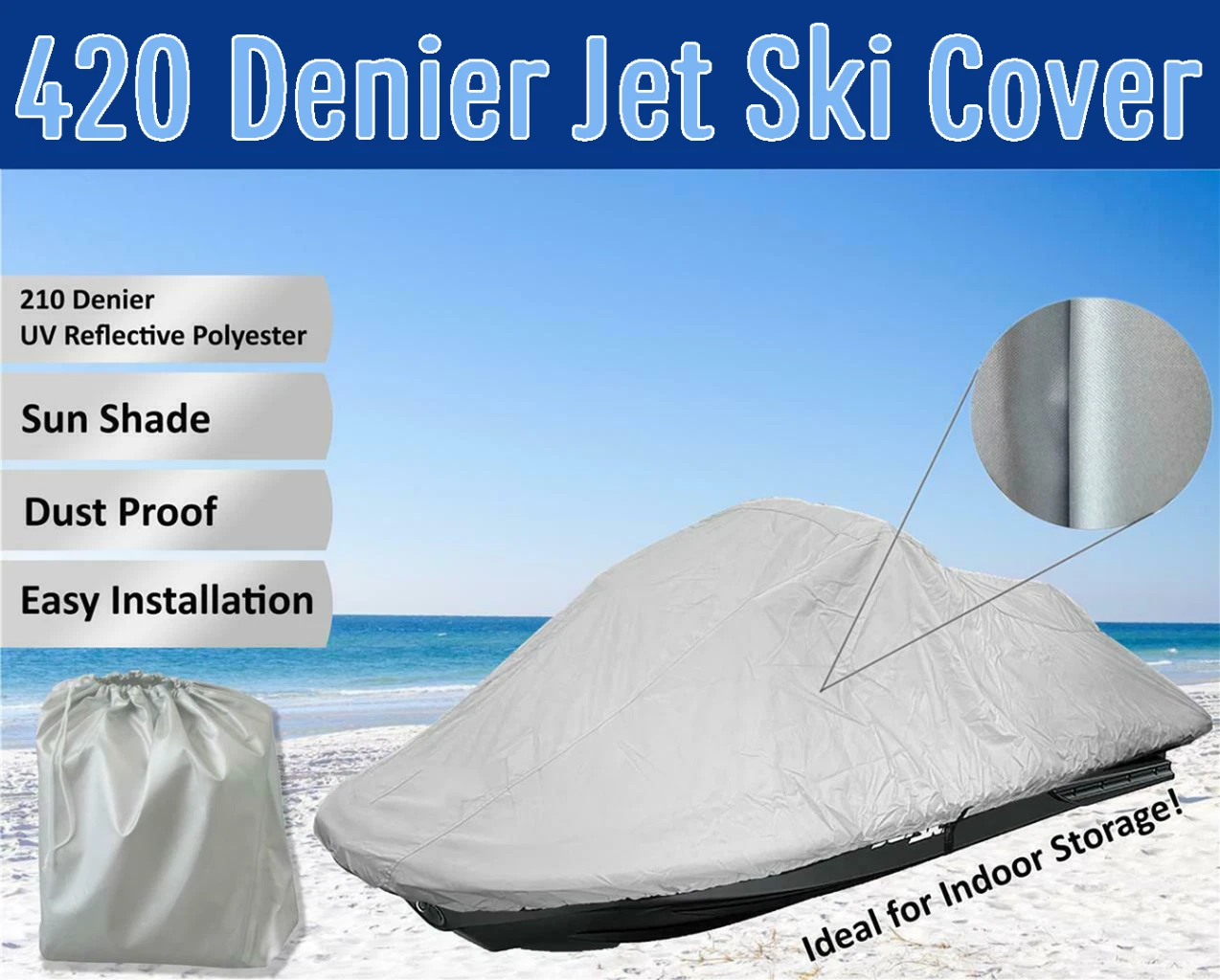 Jet Ski Cover for Sea Doo GTX 4-TEC Limited (2005–2006)