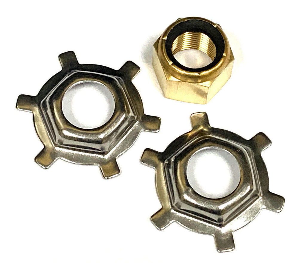 Prop Nut Tab Washer Kit for MerCruiser Sterndrive Alpha One Bravo 1 2 3 (N/A)
