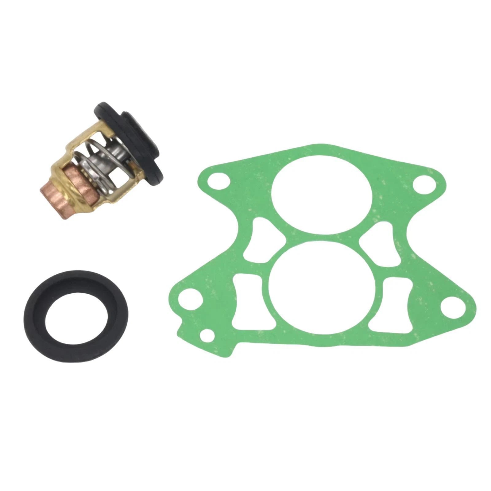 Thermostat with Housing Gasket for Yamaha Outboard 9.9 15F (1990–2023) 6E5-12411-20 688-12414-A1