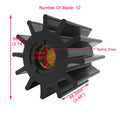 Raw Sea Water Pump Impeller Repair Kit for Jabsco Johnson (09-814B)