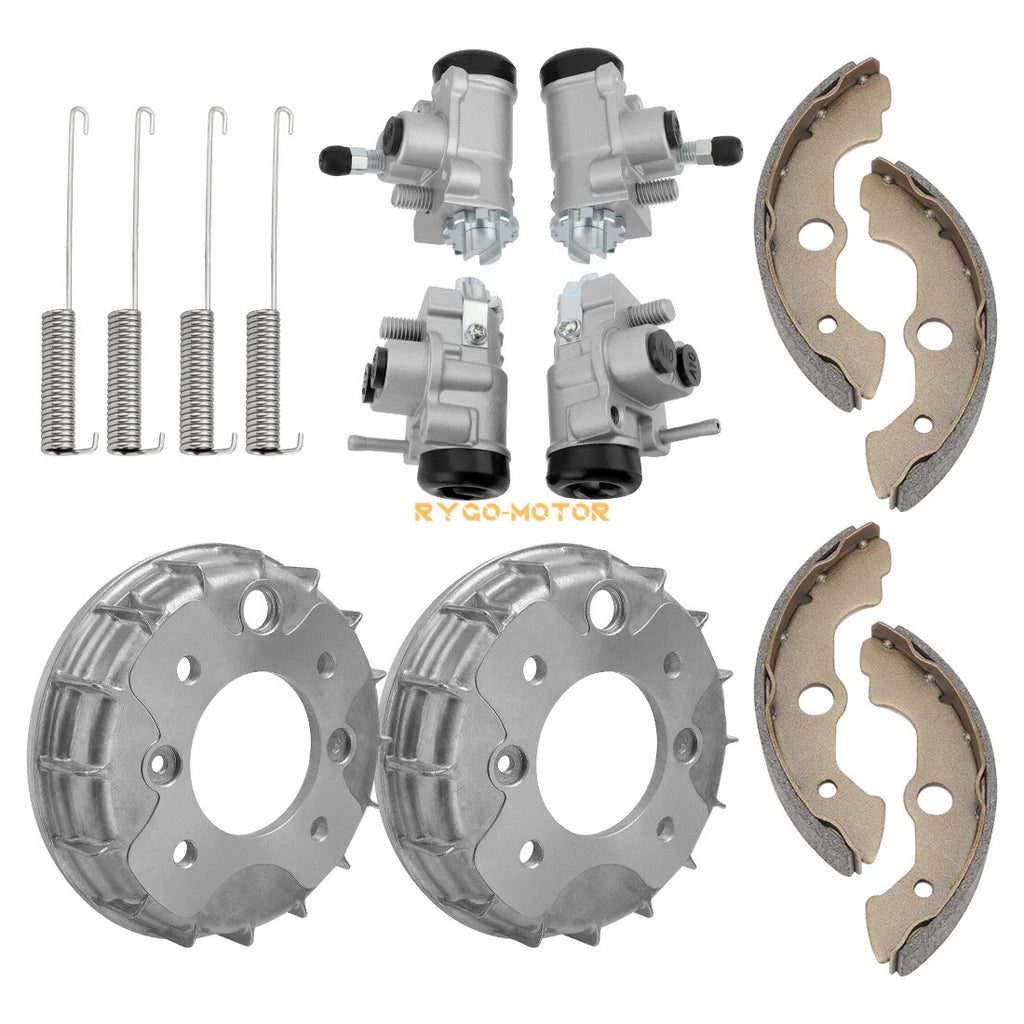 Front Brake Drum with 4 Wheel Cylinders for Honda Rincon 650 TRX650 (2003–2005)
