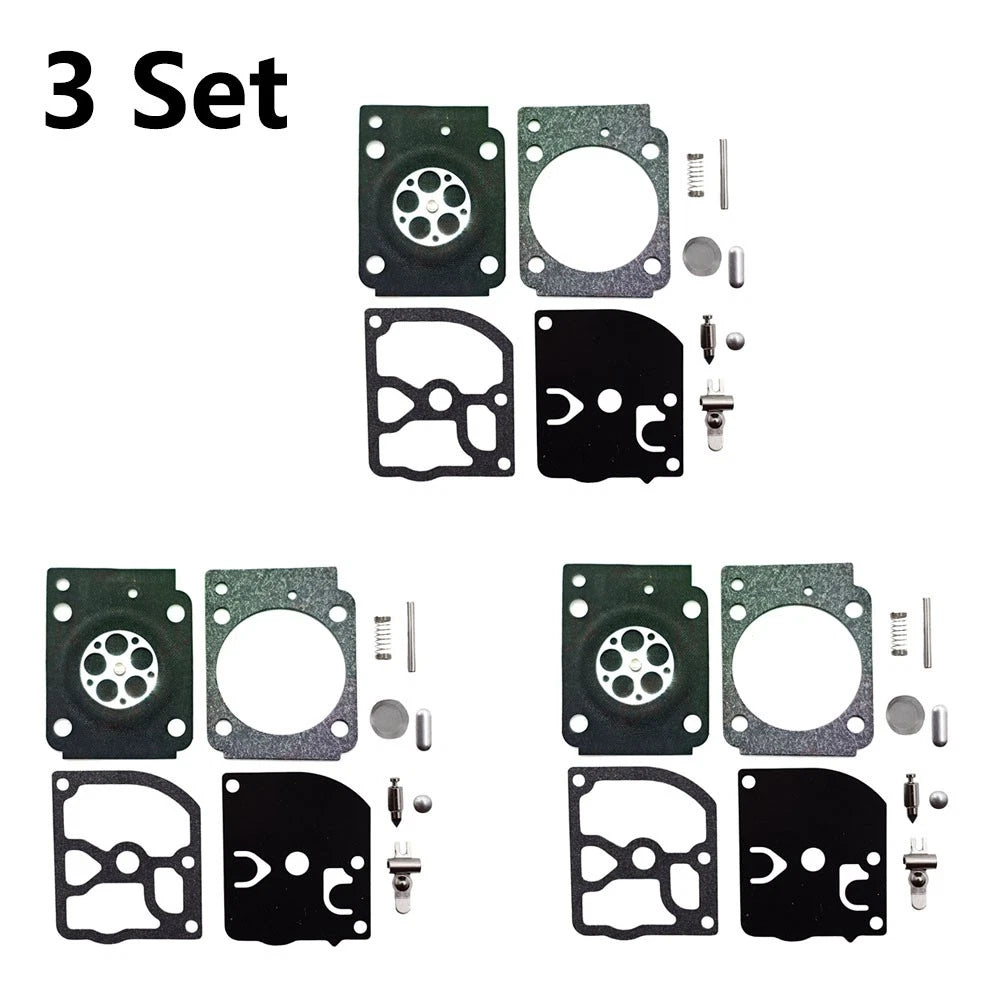 3X Carburetor Repair Kit for Stihl FS45 FS46 FS55 HL45 (Z010-001-K009, RB-274)