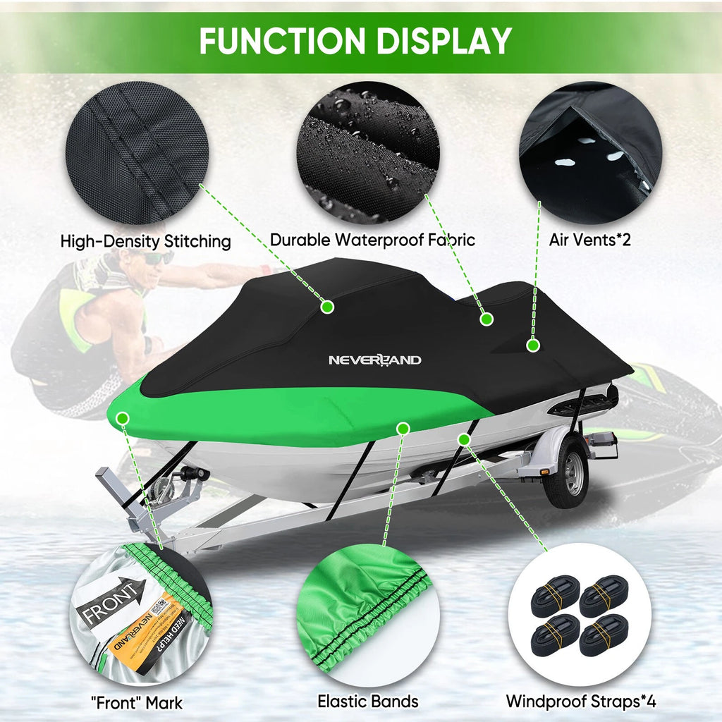 Heavy Duty Jet Ski Cover for Kawasaki Ultra 310LX 310X (2010–2023)