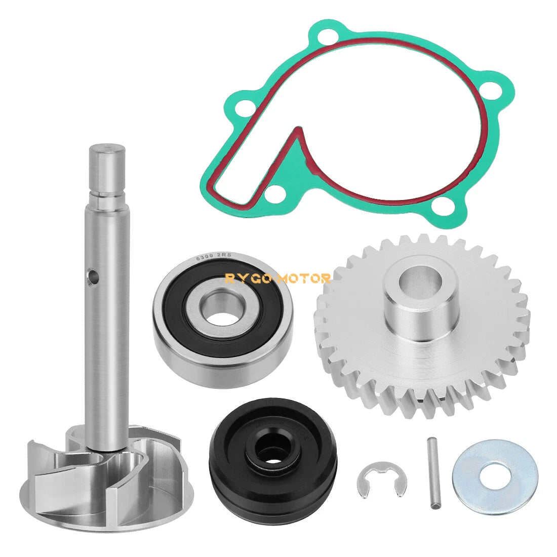 Water Pump Impeller Gear Bearing Seal Kit for Yamaha Banshee 350 (1987–2006)