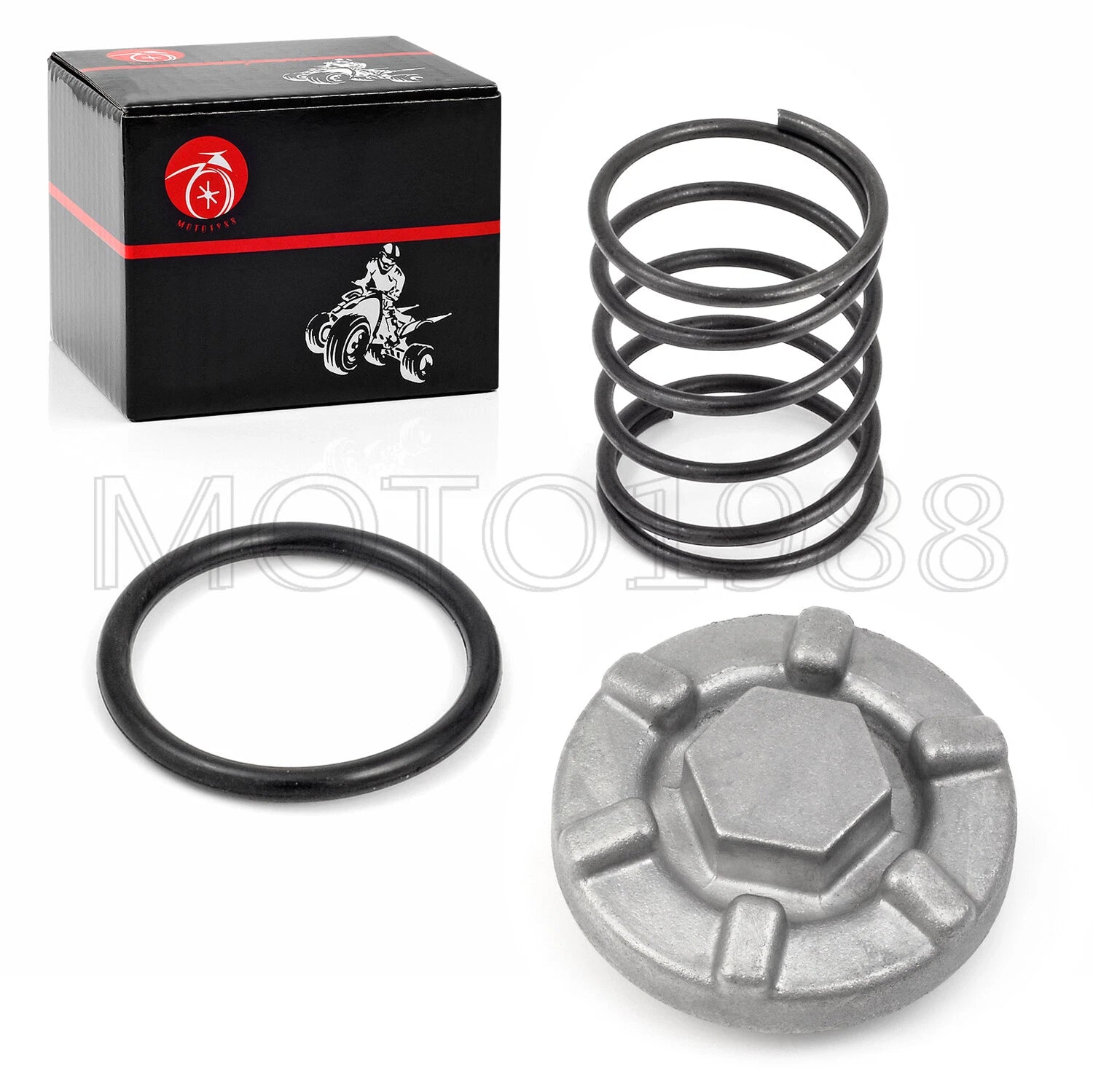 Oil Drain Plug & O-Ring & Spring Kit for Yamaha Raptor Warrior Big Bear 350 400 (2000–2006)