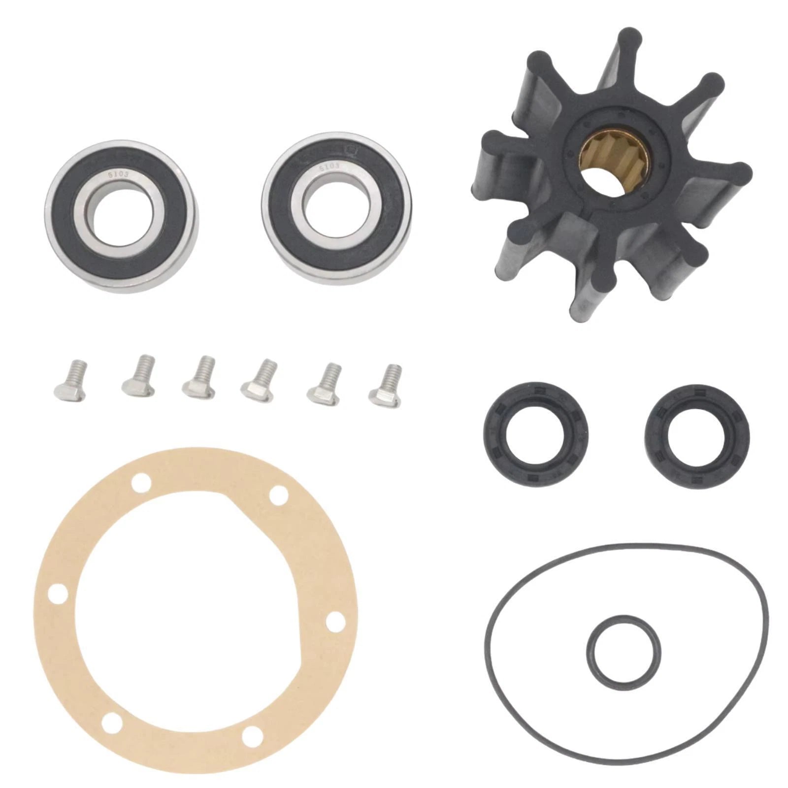 Water Pump Repair Kit for Volvo Penta (876088, 877373, 838314)