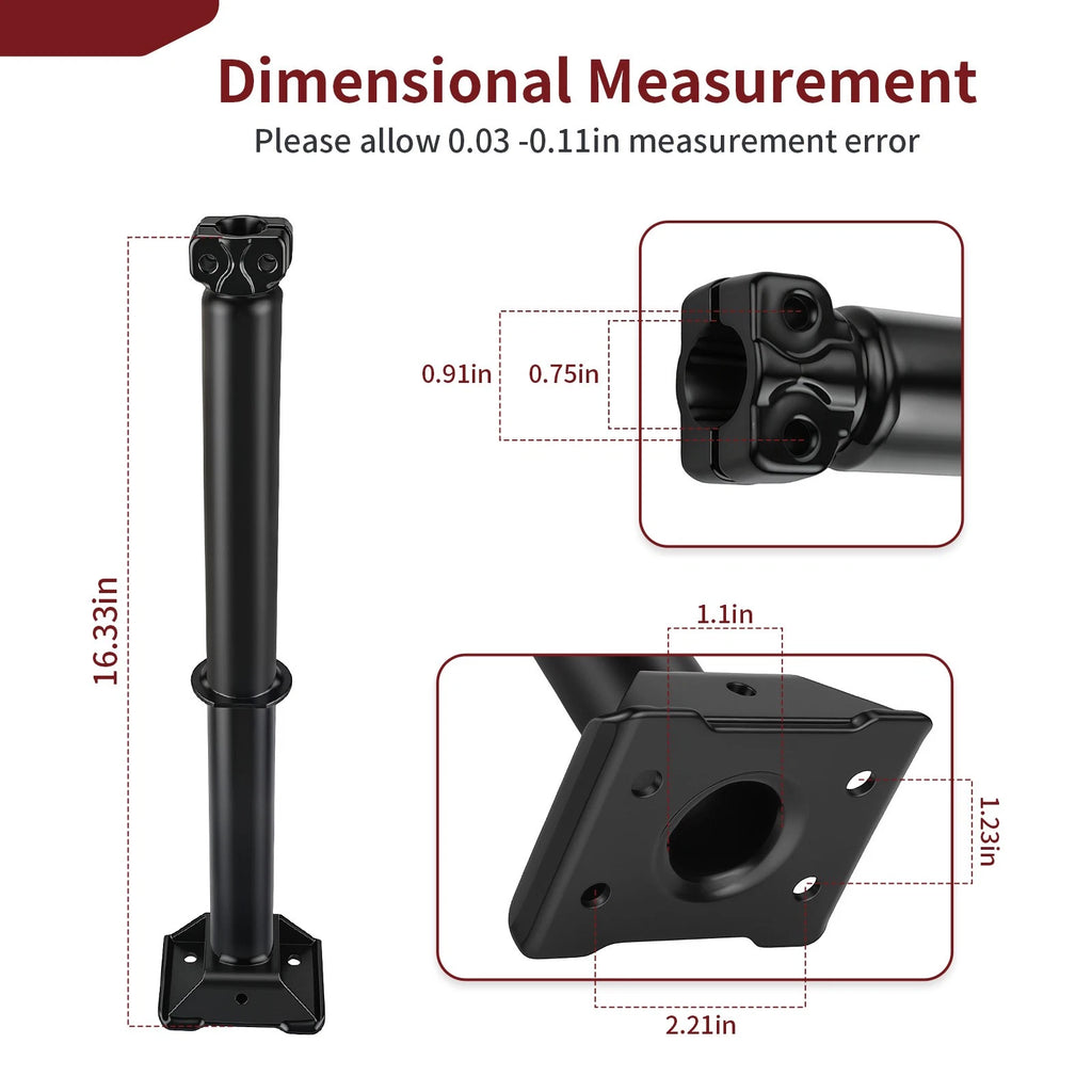 Steering Post Shaft Stem for Polaris Sportsman 550/X2 550/XP 550 (2008–2014) 1823656-329