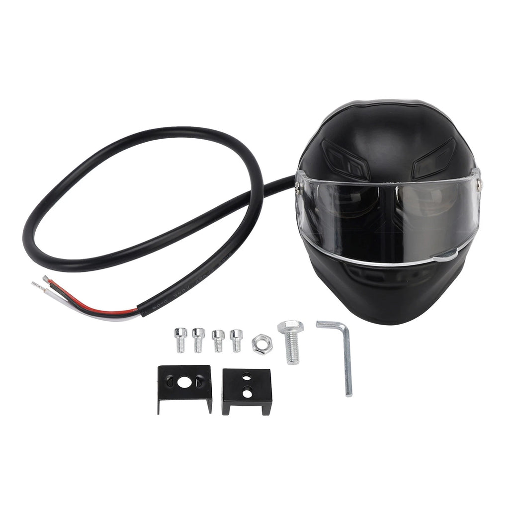20W LED Worklight Spotlight for Motorcycles (Helmet-Mount)