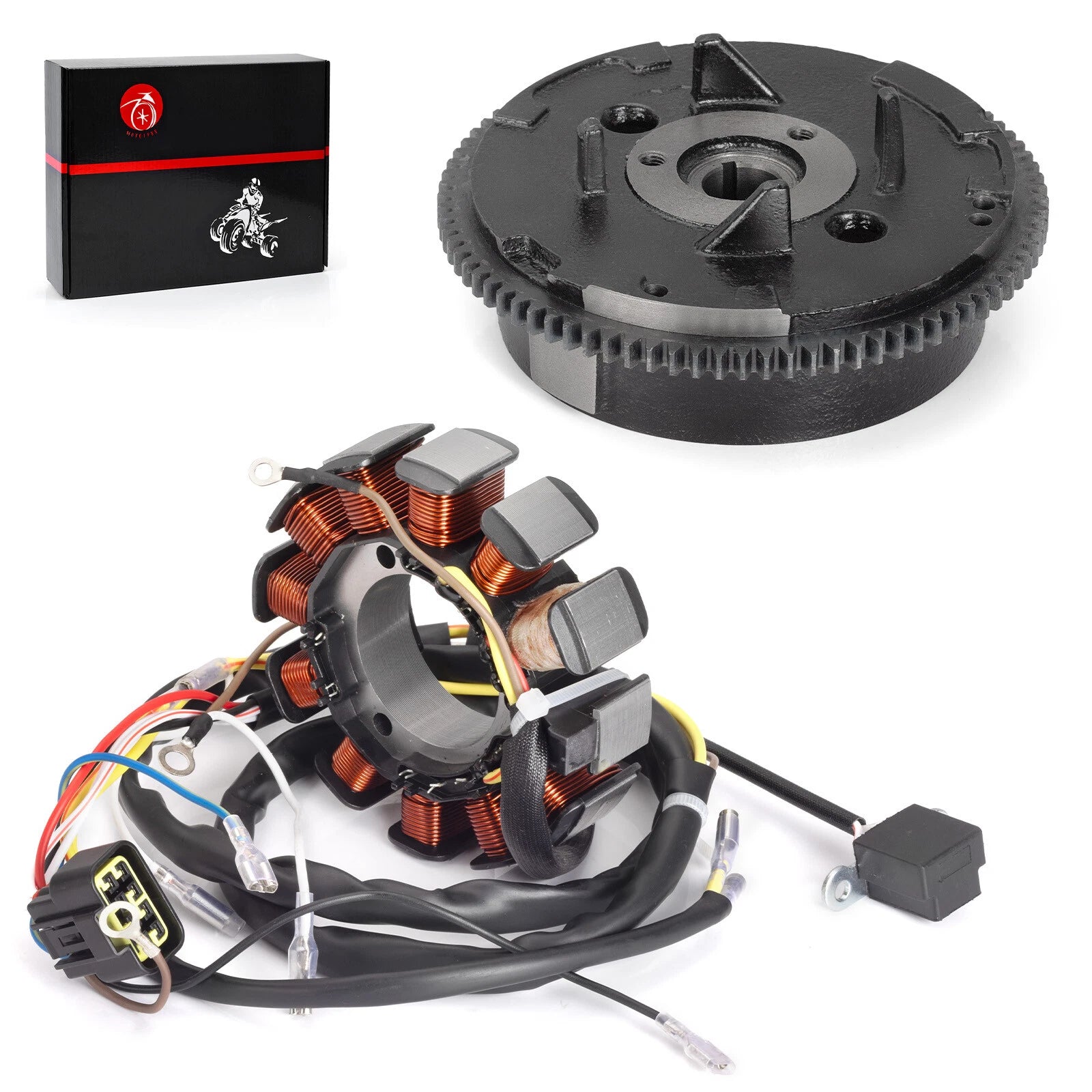 Stator and Flywheel for Polaris Scrambler 500 (2002–2004)