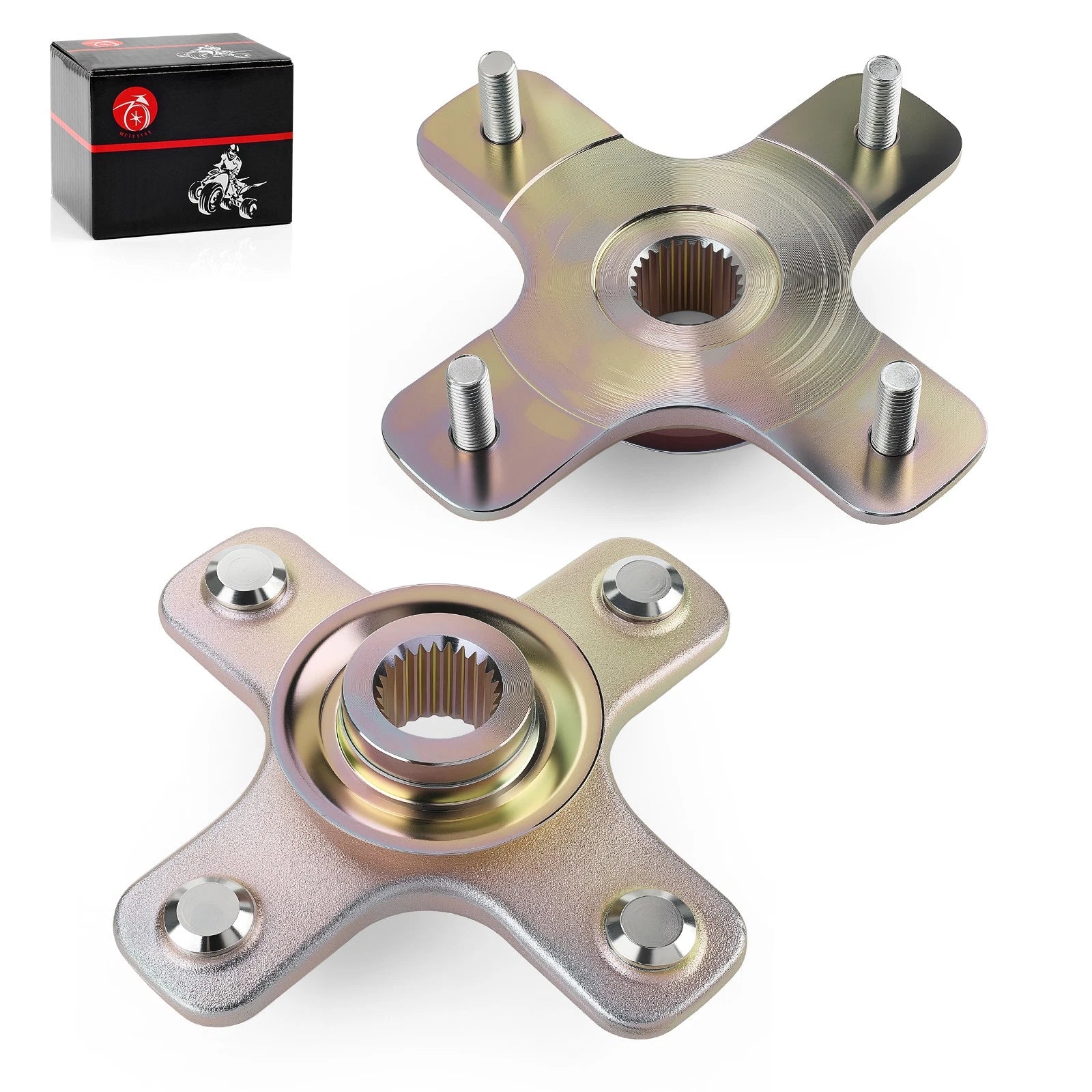 2X Wheel Hubs for Can-Am Outlander Renegade 330 400 500 650 800 MAX R (2004–2015)