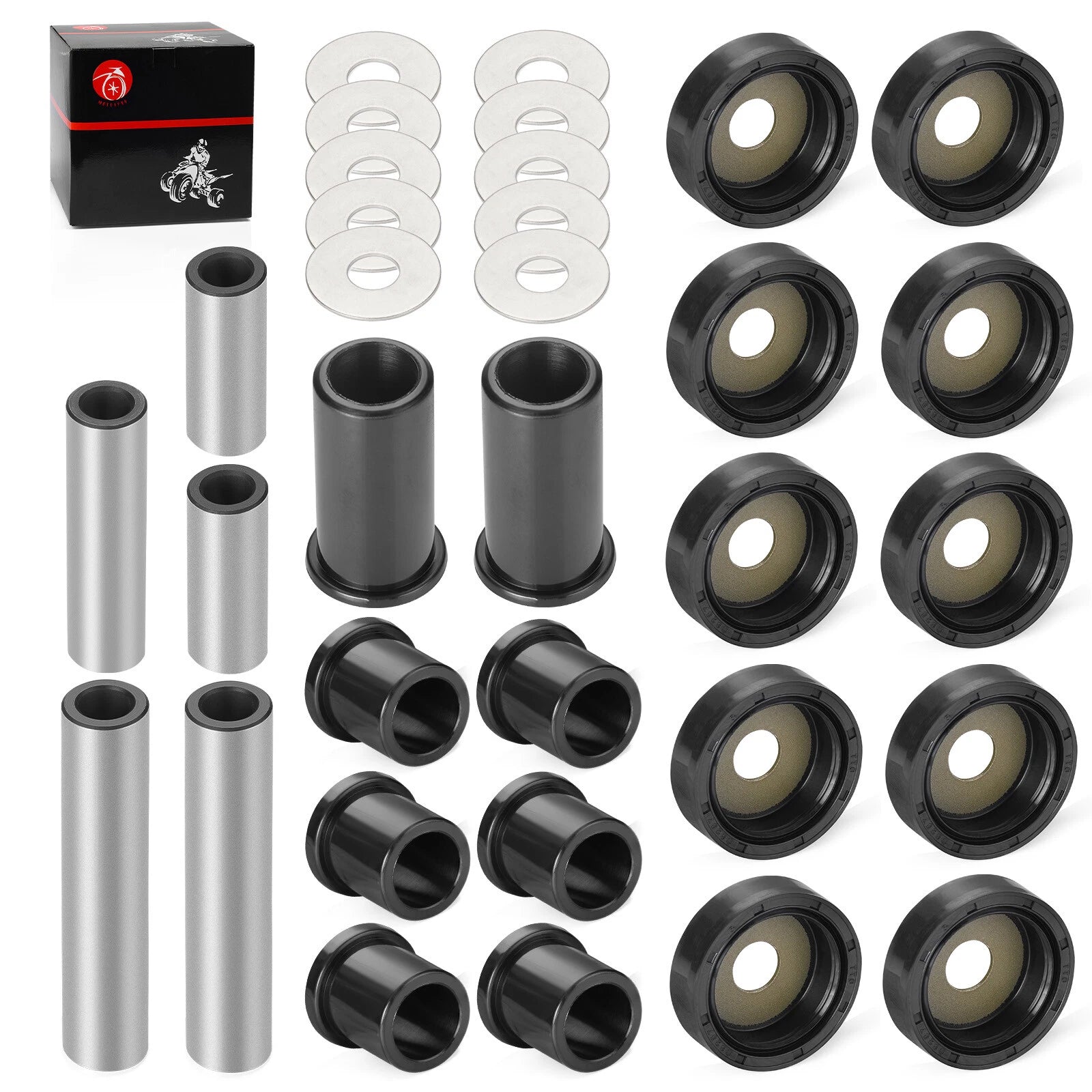 Rear A-Arm Suspension Bushing Kit for Suzuki King Quad 450 LTA450X (2007–2010)