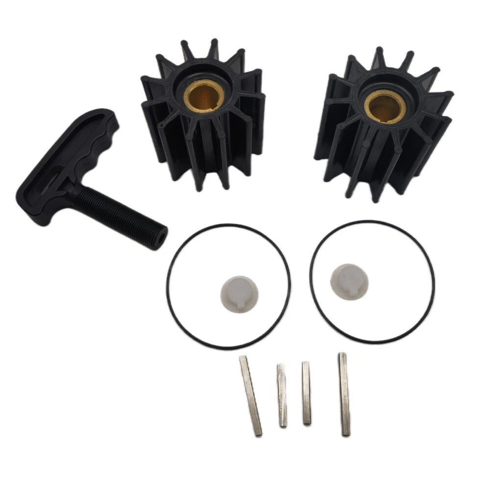 2 Pack Impeller Kits with Puller for Caterpillar (1W5664, 7E0321)