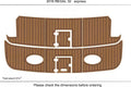 EVA Teak Flooring Pads for Regal 32 Express (2016)