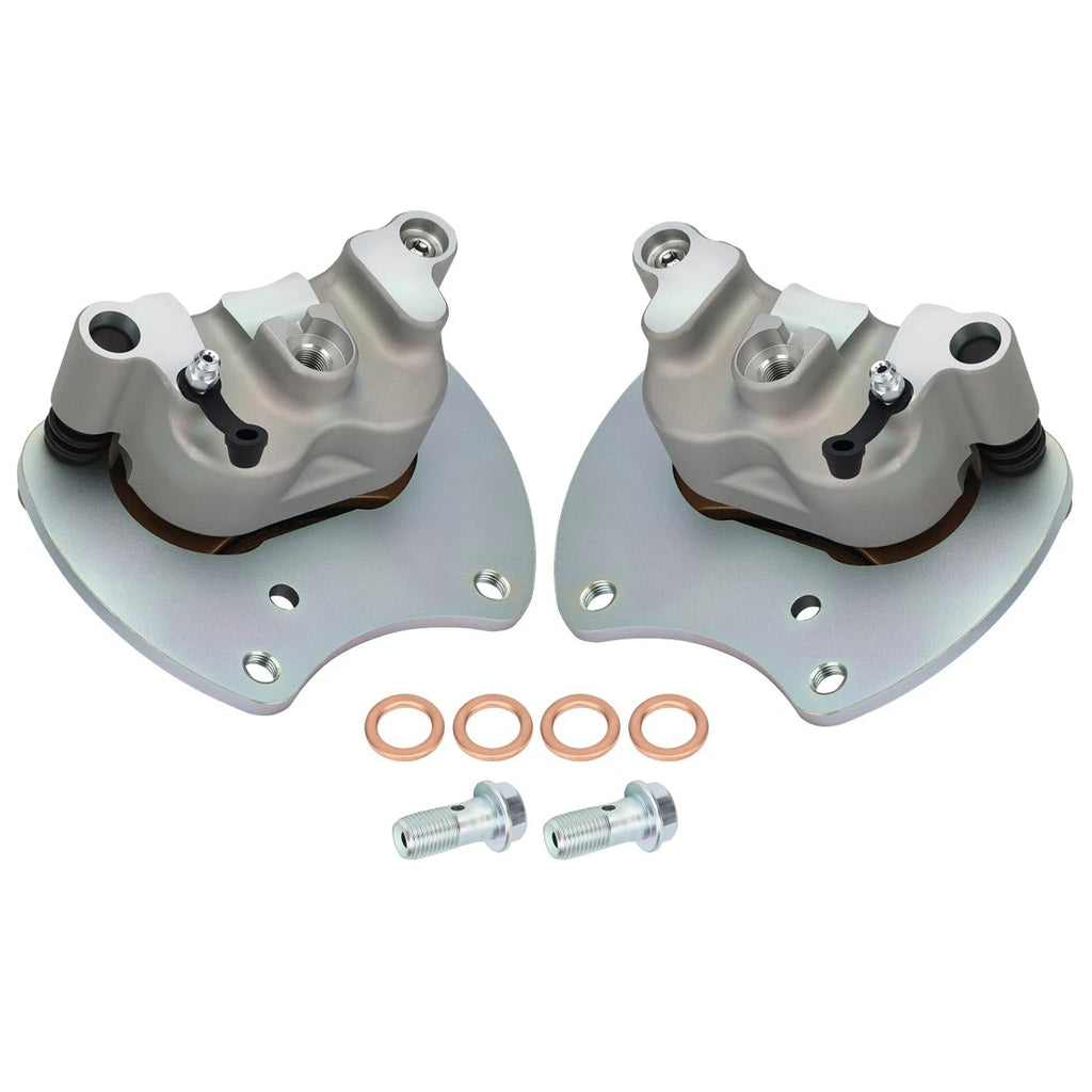 Rear Brake Calipers & Pads for Polaris RZR Turbo S 4 (2021) #1913219 #1913220