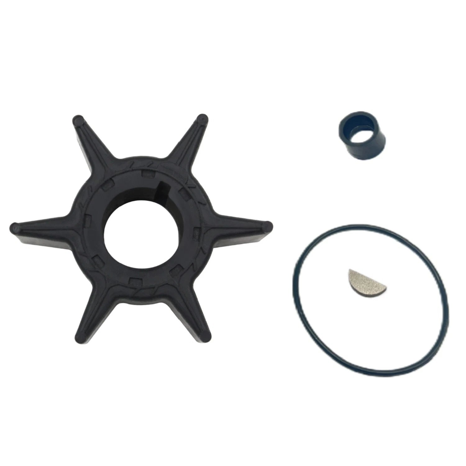 Water Pump Impeller Kit for Yamaha 2-Stroke 30hp, 4-Stroke 25hp (61N-W0078-01)