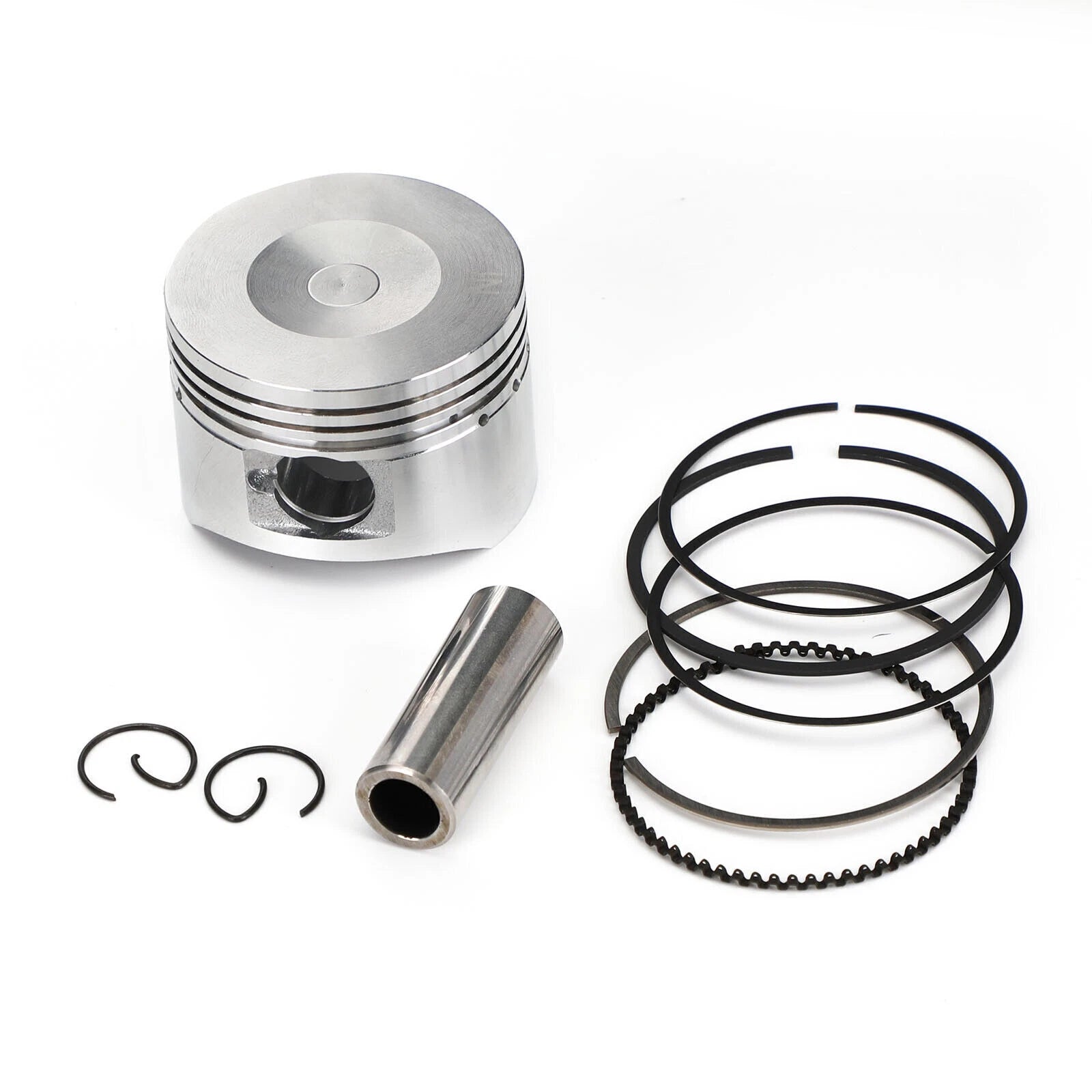 Piston Ring Pin Clip Kit +0.50 for Yamaha BWS Zuma Cygnus X 125 (2004–2020)