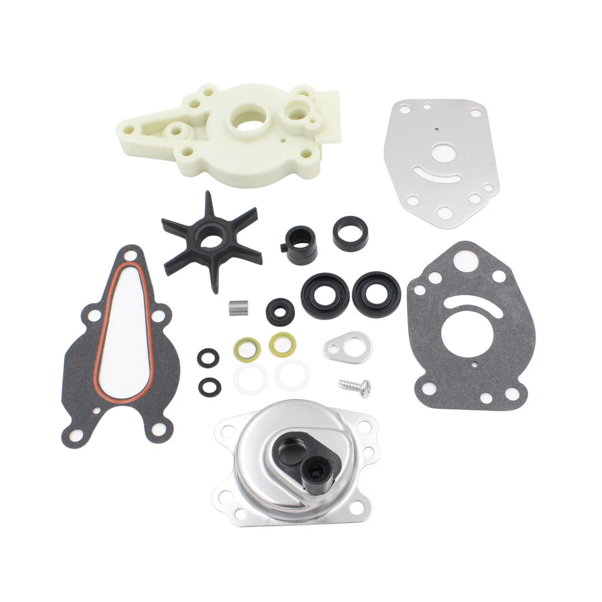 Water Pump Kit for Mercury Mariner 6/8/9.9/15HP (replaces 46-42089A5, 47-42038-2)