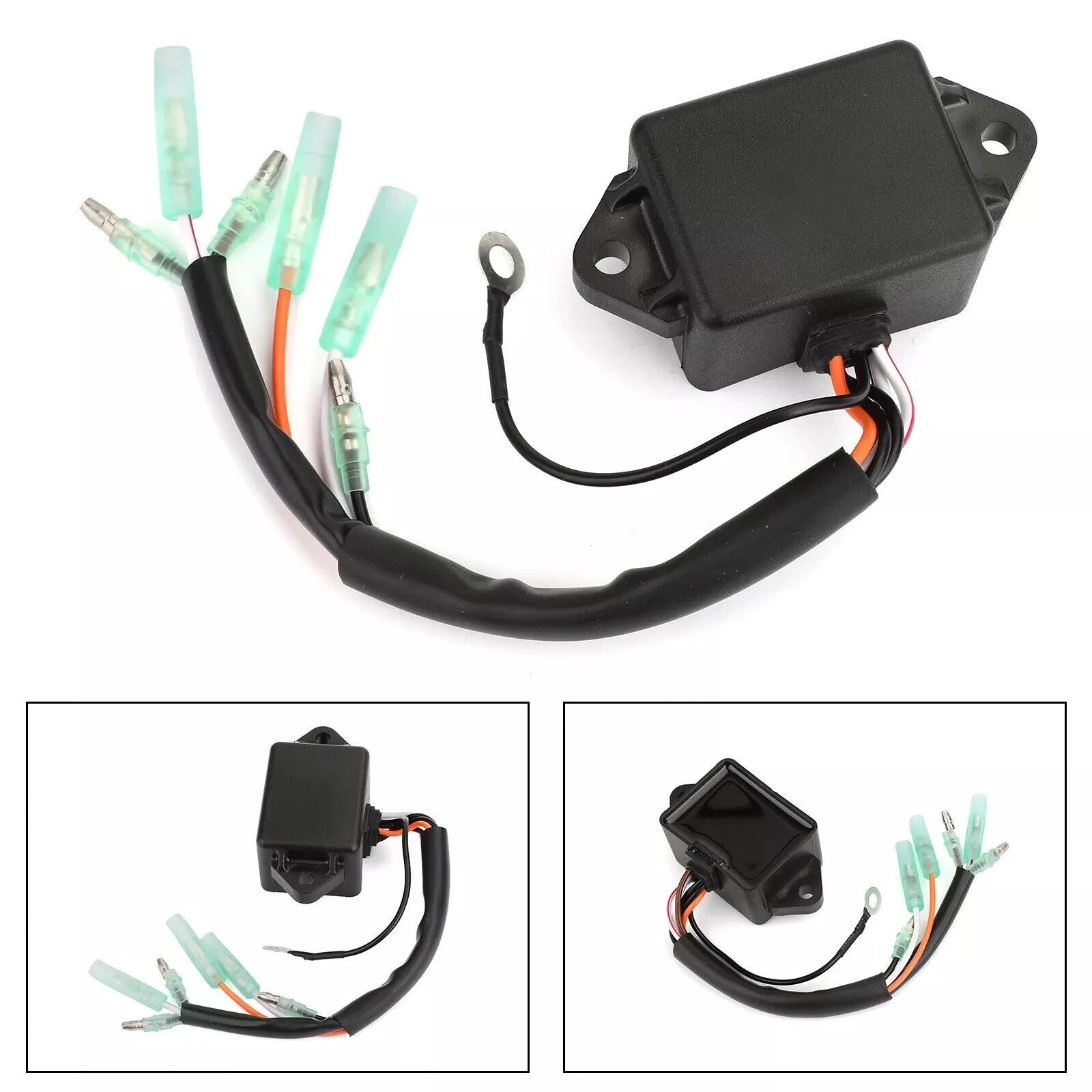 CDI Igniter Unit Module Box for Yamaha E40 K40 (1990–1999) 6F5-85540-21-00 6F5-85540-22-00