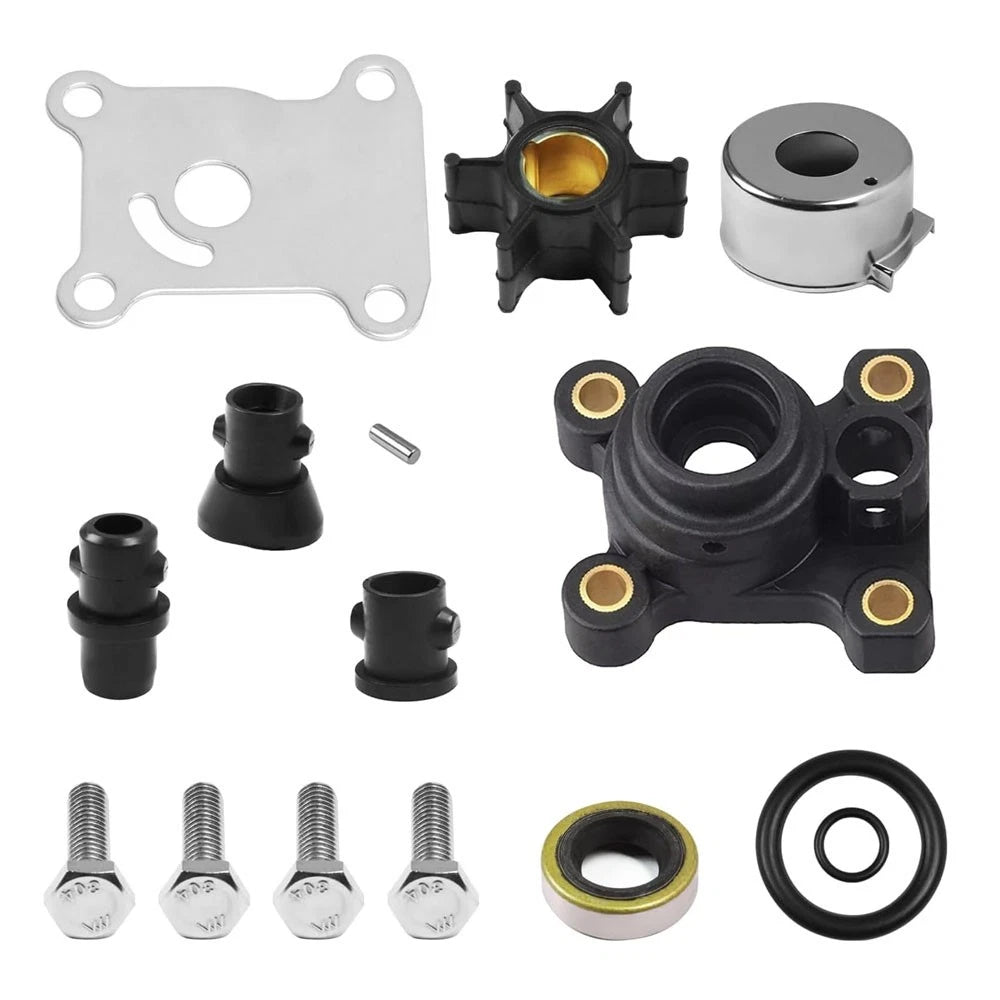 Water Pump Impeller Repair Kit 394711 for Johnson Evinrude 9.9 & 15HP (1990–2023)
