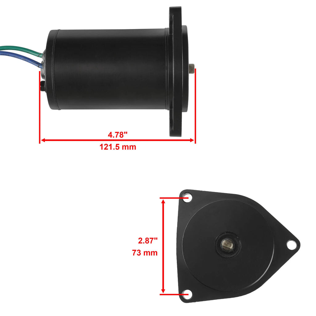 Tilt Trim Motor for Yamaha 40 50 60 70 90 (6H1-43880-02, API PT602NM)