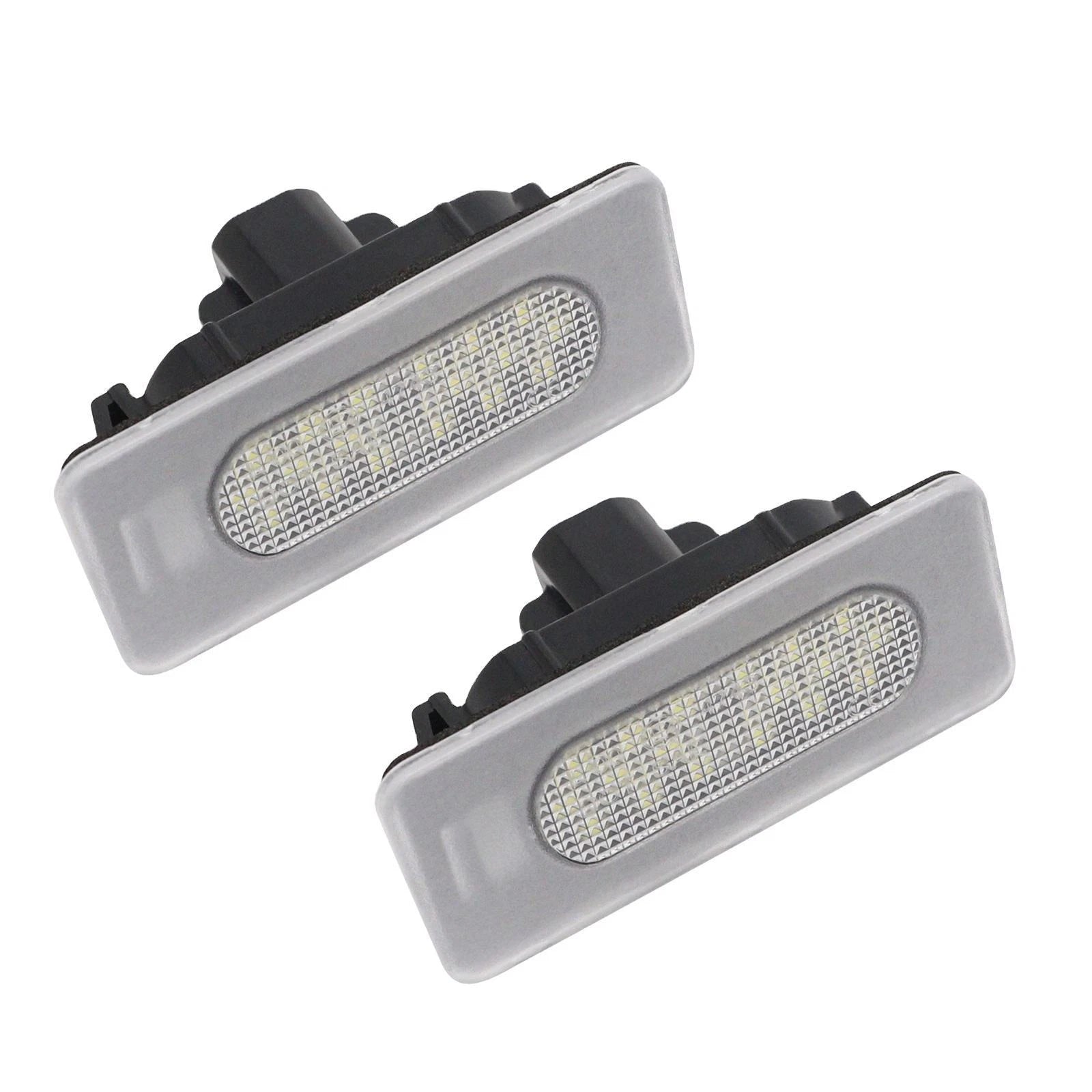 2X LED License Plate Tag Lights for Toyota Corolla (2019–2024) 6000K