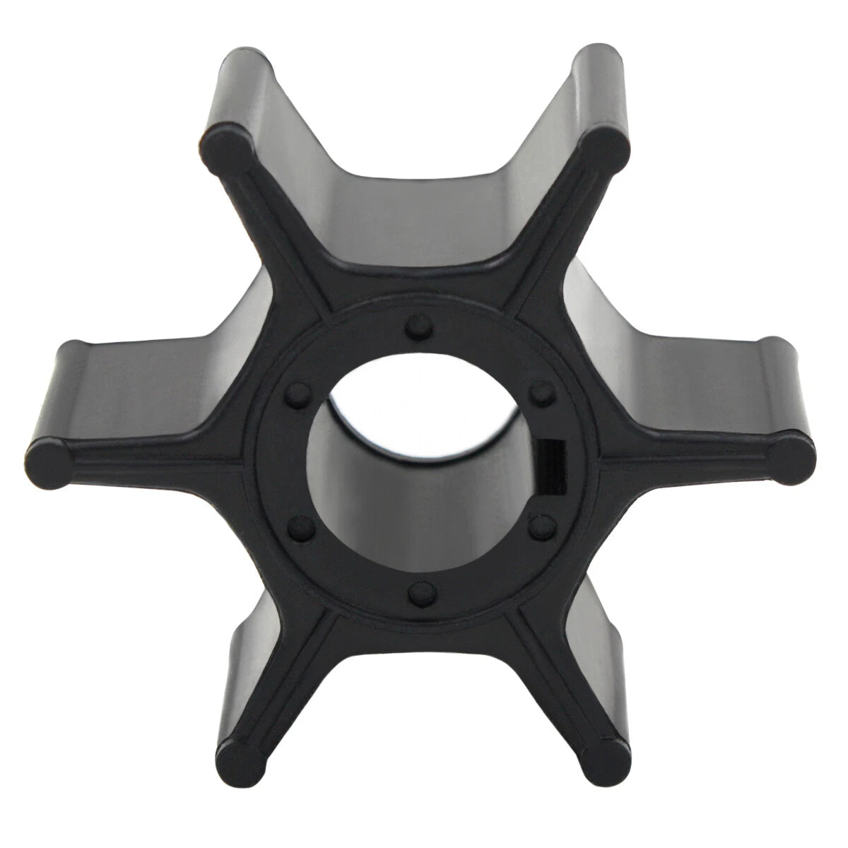 Water Pump Impeller with Key for Suzuki 2-Stroke 8/9.9 HP Outboard (17461-92D02)