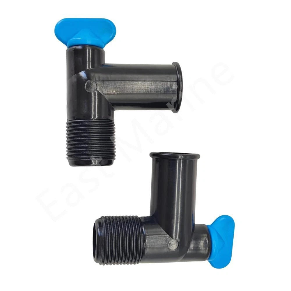 2X 3/4" NPT Drain Elbow 862210A01 for MerCruiser MCM MIE V-6 & V-8 (1990–2023)