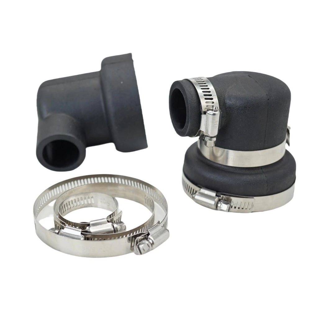 Set of 2 Heat Exchanger End Caps for Bowman 3186NP Volvo 861608 (28mm & 70mm ID)
