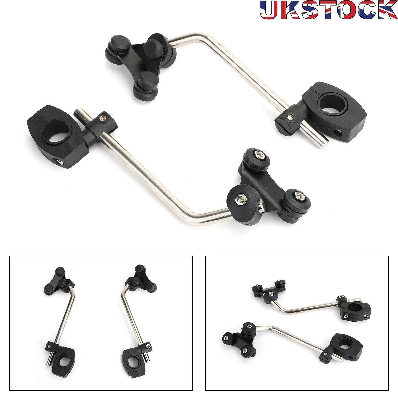 Universal Windscreen Bracket for Standard Handlebar (7/8" 22mm)