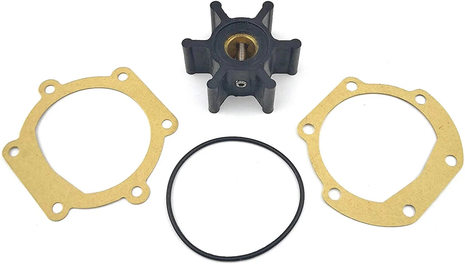 Jabsco Mallory Yanmar F4B Sea Water Pump Impeller Repair Kit (09-810B-1)