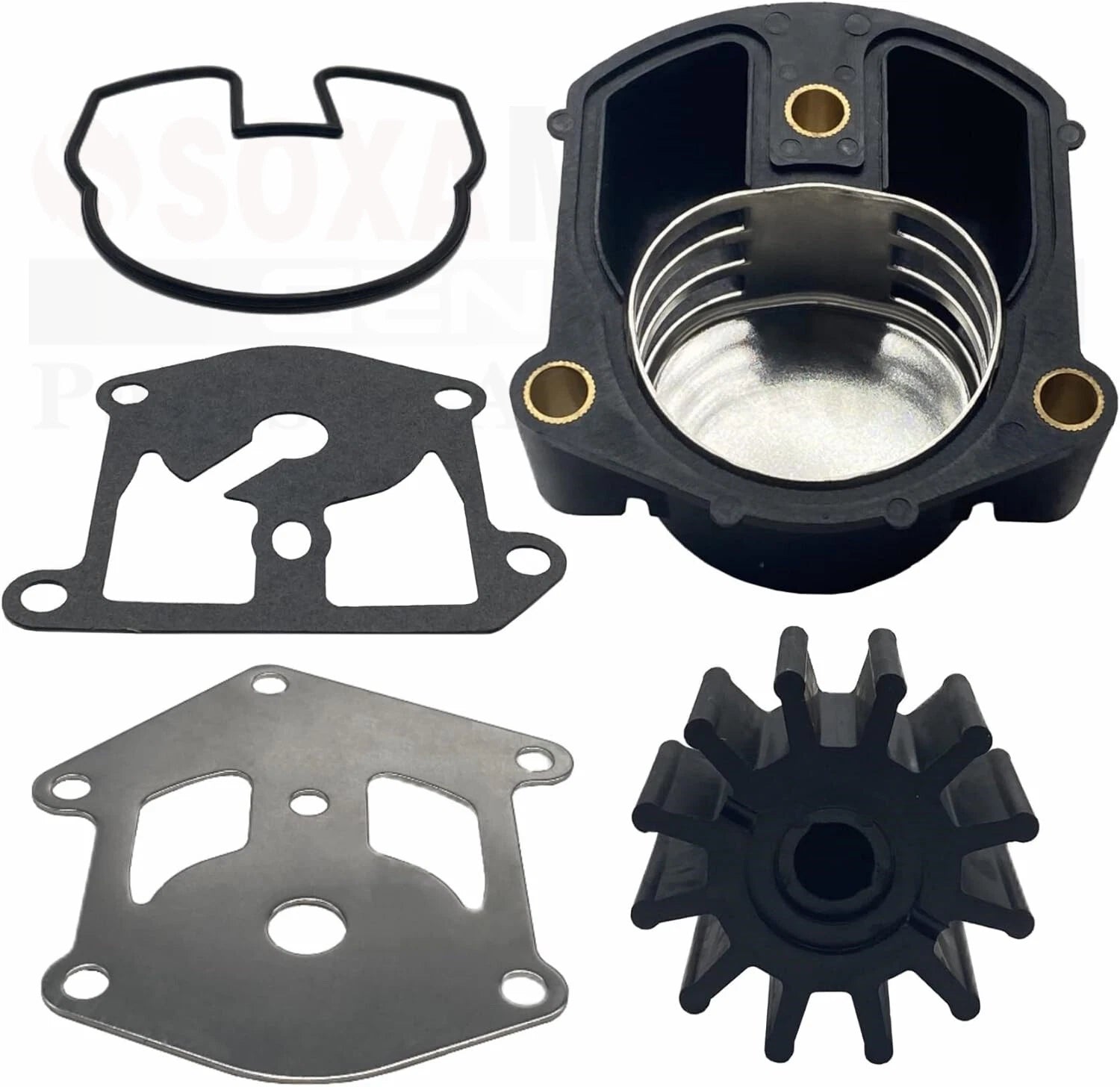 Water Pump Impeller Kit with Housing for OMC King Cobra (1992–1995)