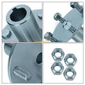 2pcs 4" Live Axle Hub for Go-Kart (1" to 3/4" Step-Down, 1/4" Keyed Shaft)