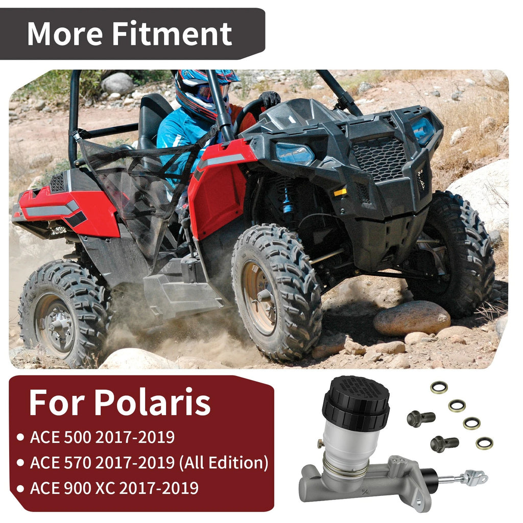 Brake Master Cylinder Tandem Assembly 1912656 for Polaris ACE 500 570 (2017–2019)
