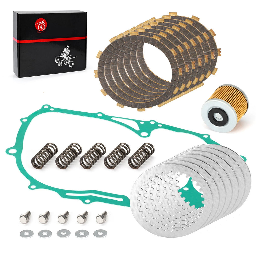 Clutch Plates Kit with Heavy Duty Springs for Yamaha V Star 650 (1998–2016)