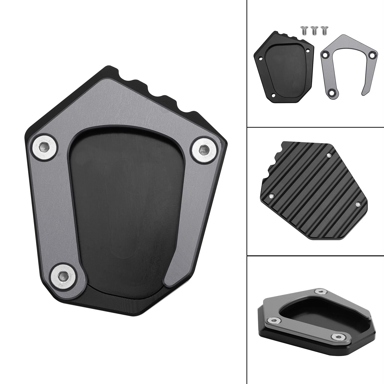 Kickstand Enlarger Plate Pad for BMW K1600 (2016–2022) T9