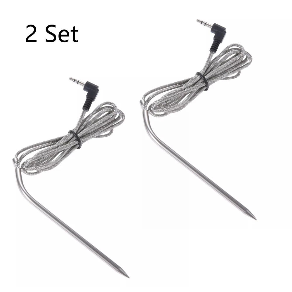 2Pcs Meat Temperature Probe for Camp Chef Smoker Grill BBQ