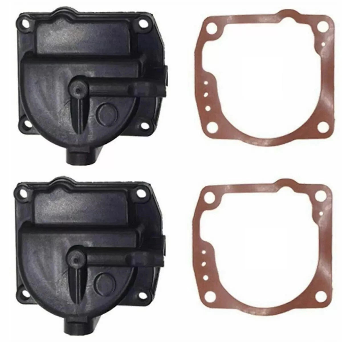 2X Float Chamber Carb Bowl 343870 for OMC Johnson/Evinrude 90-175hp (90-99)