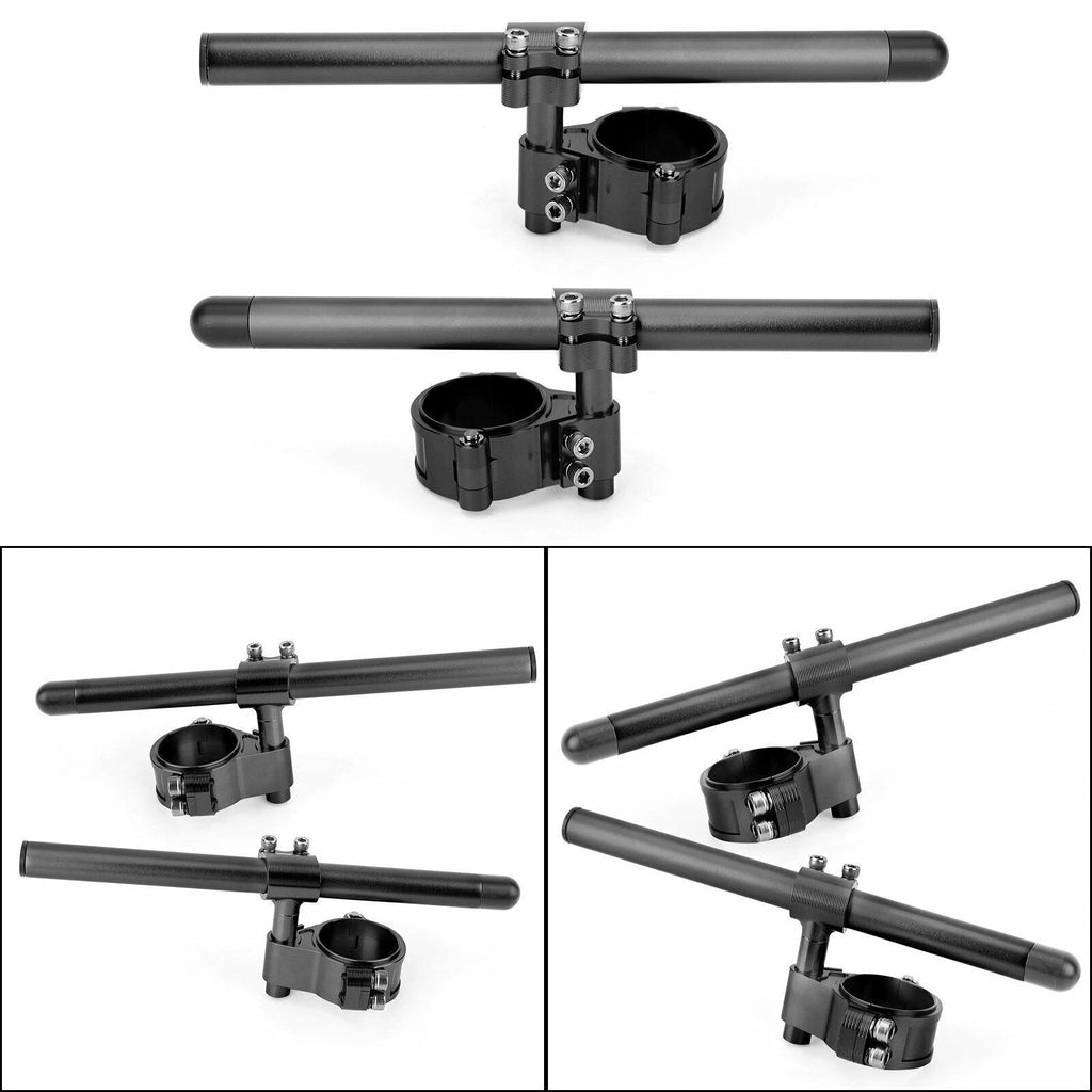Adjustable CNC Billet Clip Ons Handlebar Kit for Universal Fit (All Years)