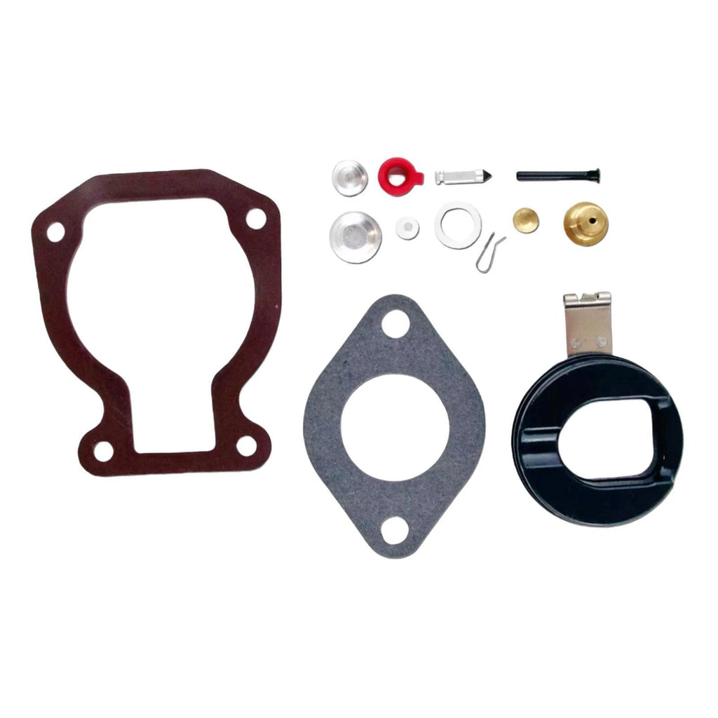 Carburetor Carb Kit w/ Float for Johnson Evinrude 9.9 15 HP (1974–1988) 398453