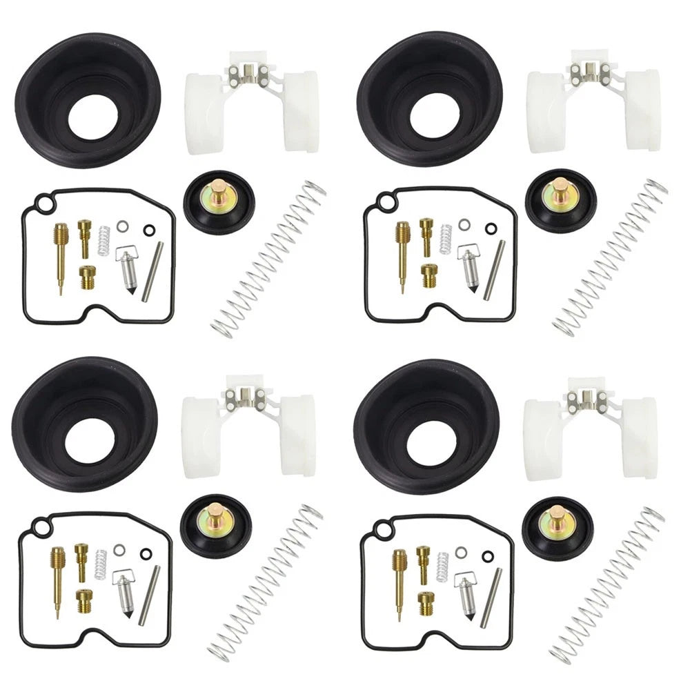 4X Carburetor Diaphragm Repair Kit for Kawasaki Vulcan VN800 (1995–2006)