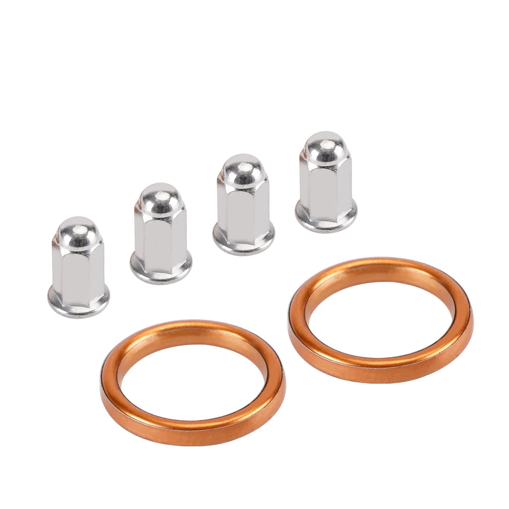 Exhaust Gaskets Nut for Honda TRX400EX TRX400X ATC350 TRX350 (1985–2014)
